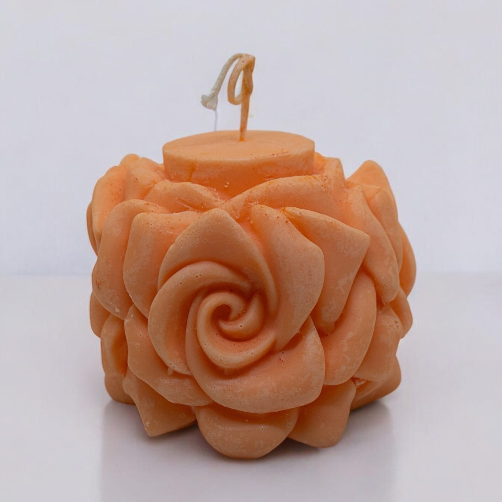 Bougie ronde Fleur