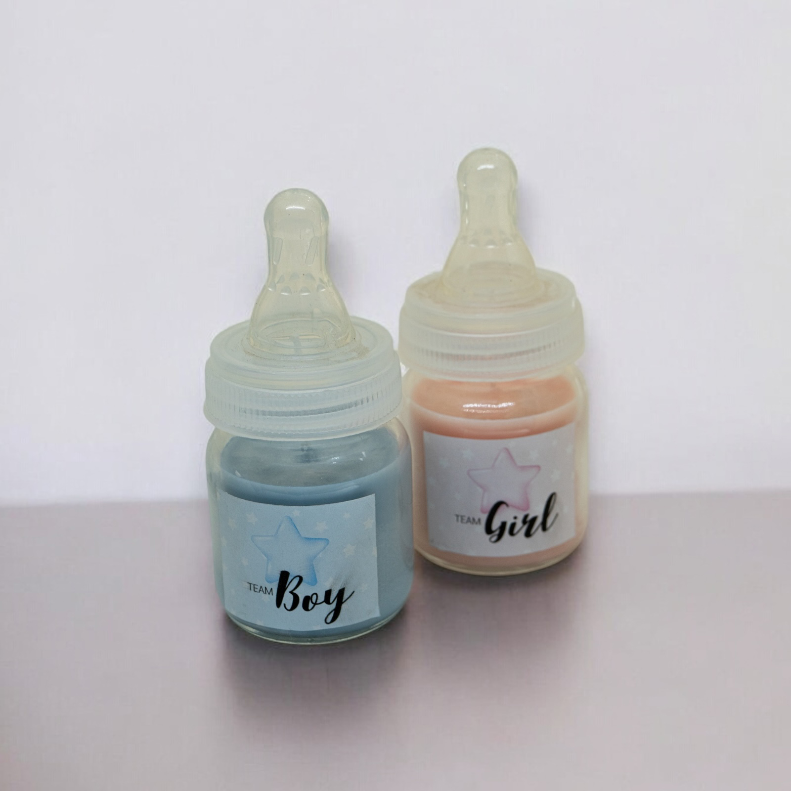 Biberons bougies parfumées