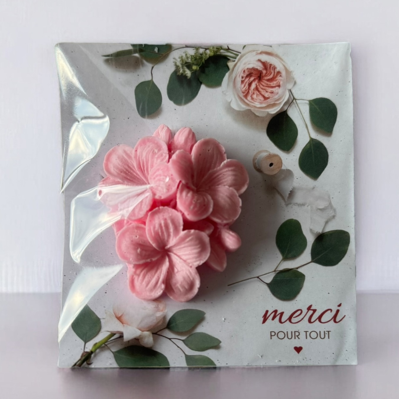 Carton merci pour tout fleur 2