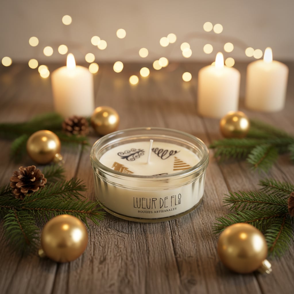 Petit pot sapin de noël