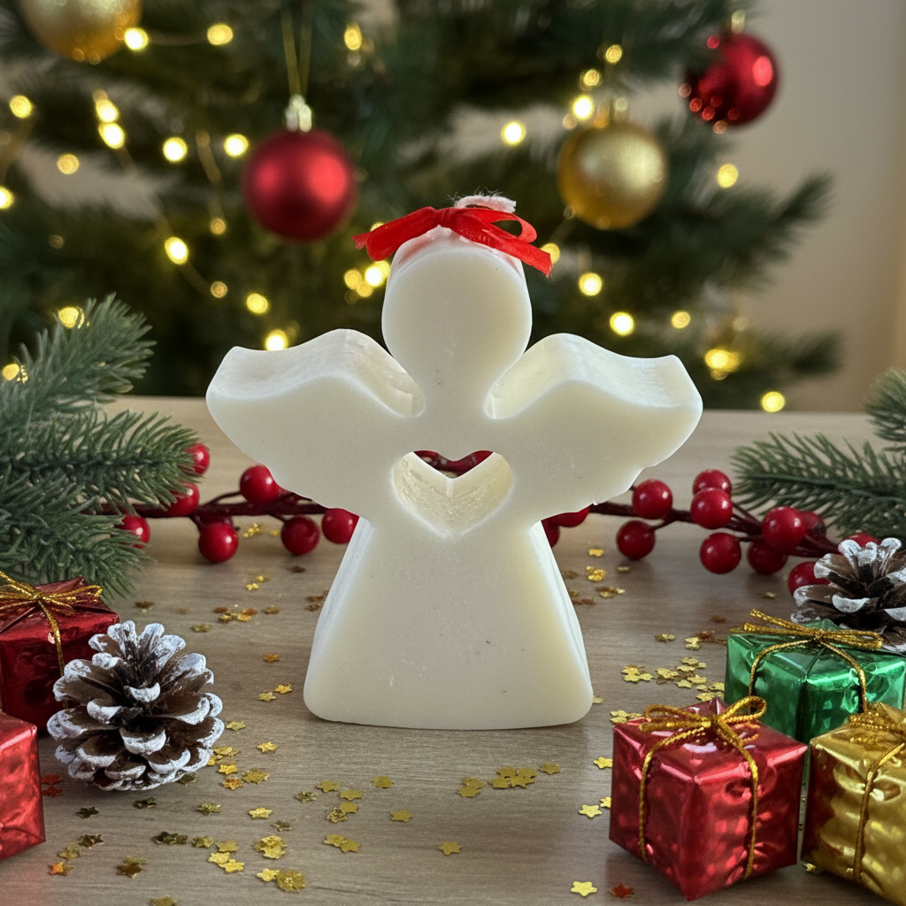 Bougie Ange de noël