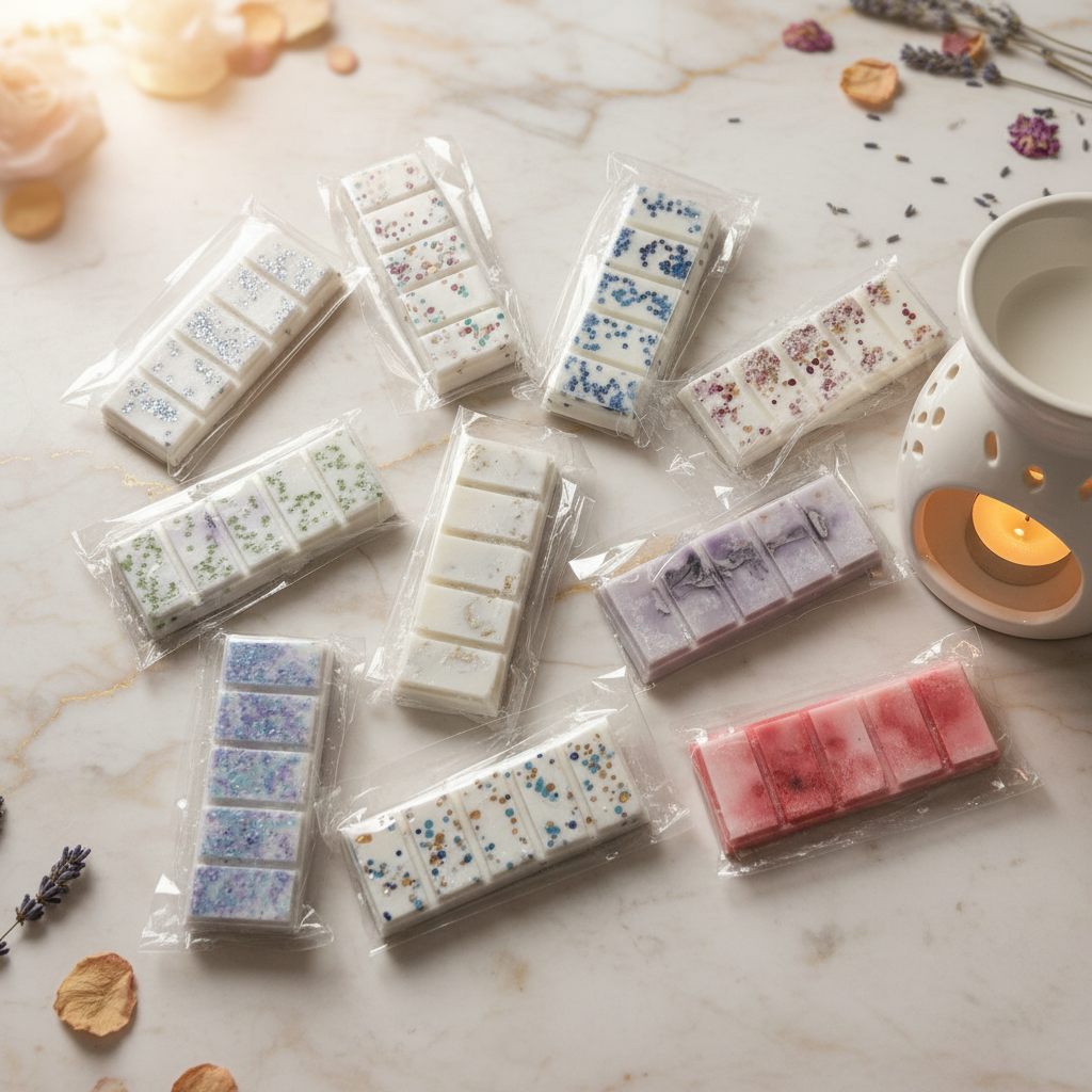 Fondants plaquette chocolat parfumées bio