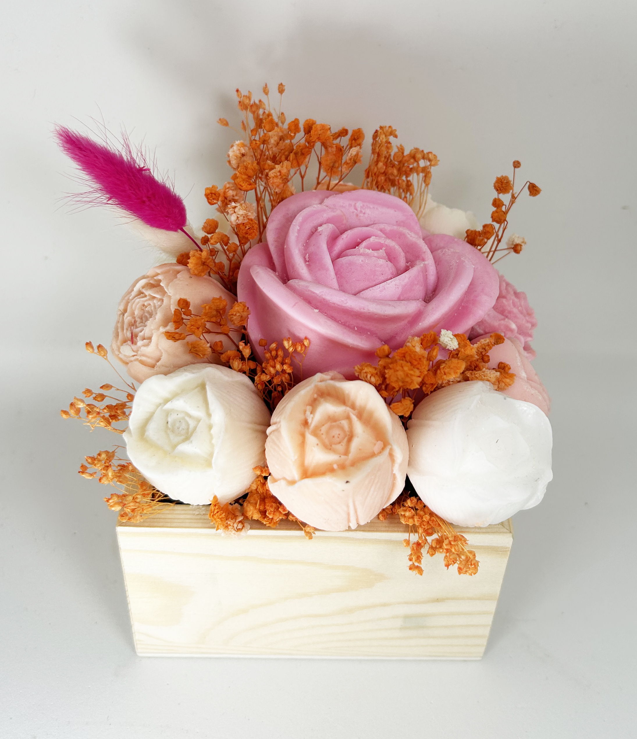 Petit bouquet de bougies parfumées Bio