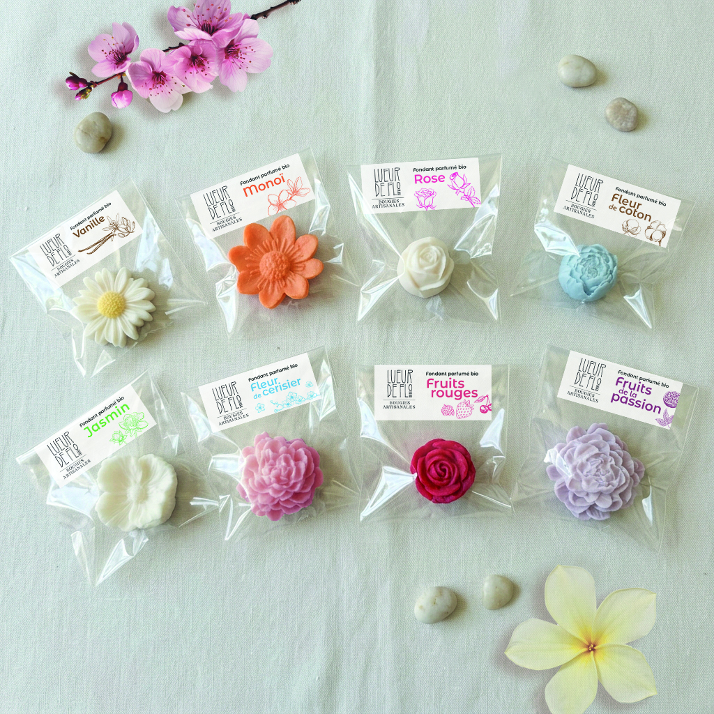 Fondant fleuri parfumé Bio