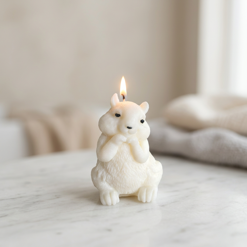 Bougie Ecureuil Bio parfumé